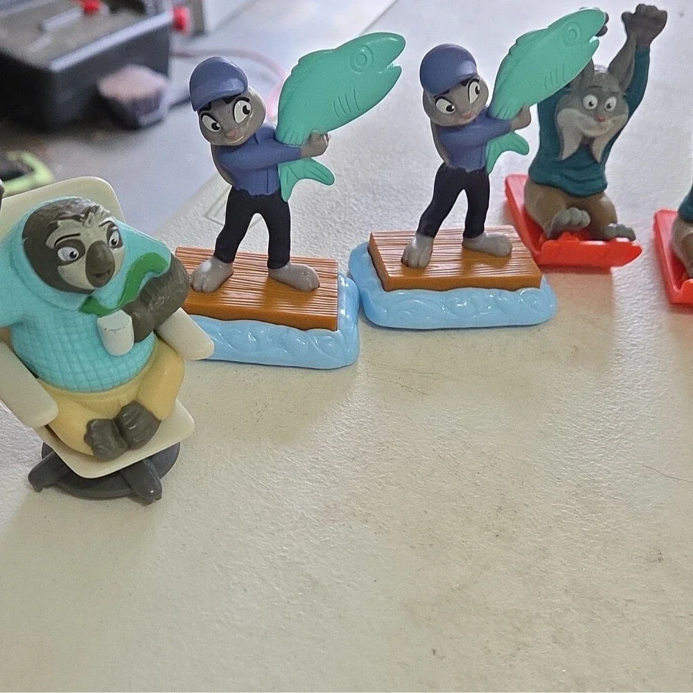 McDonald's Zootopia Happy Meal Toy Figures, Multiple Pieces (2016)